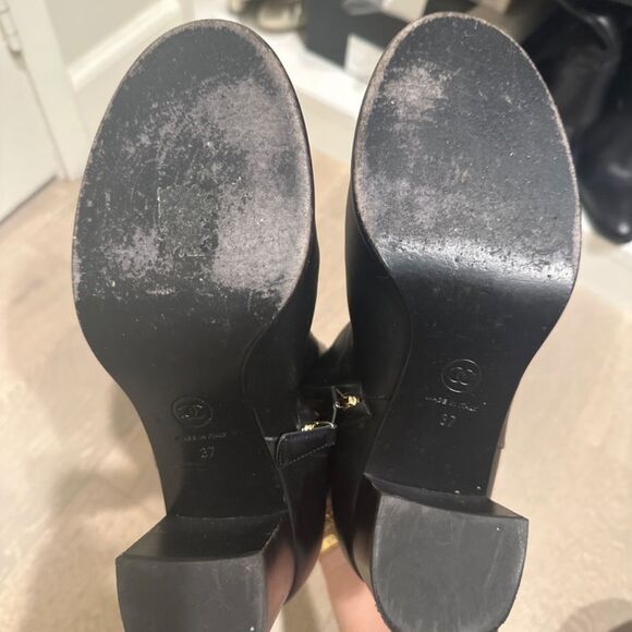 Chanel Interlocking CC Logo Boots - Picture 2 of 2